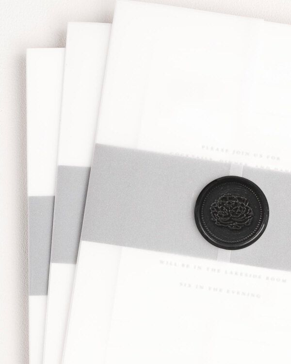 Phoebe Letterpress Wedding Invitations