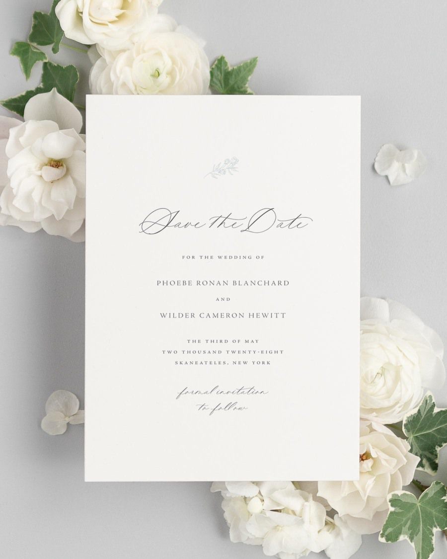 Phoebe Save The Dates