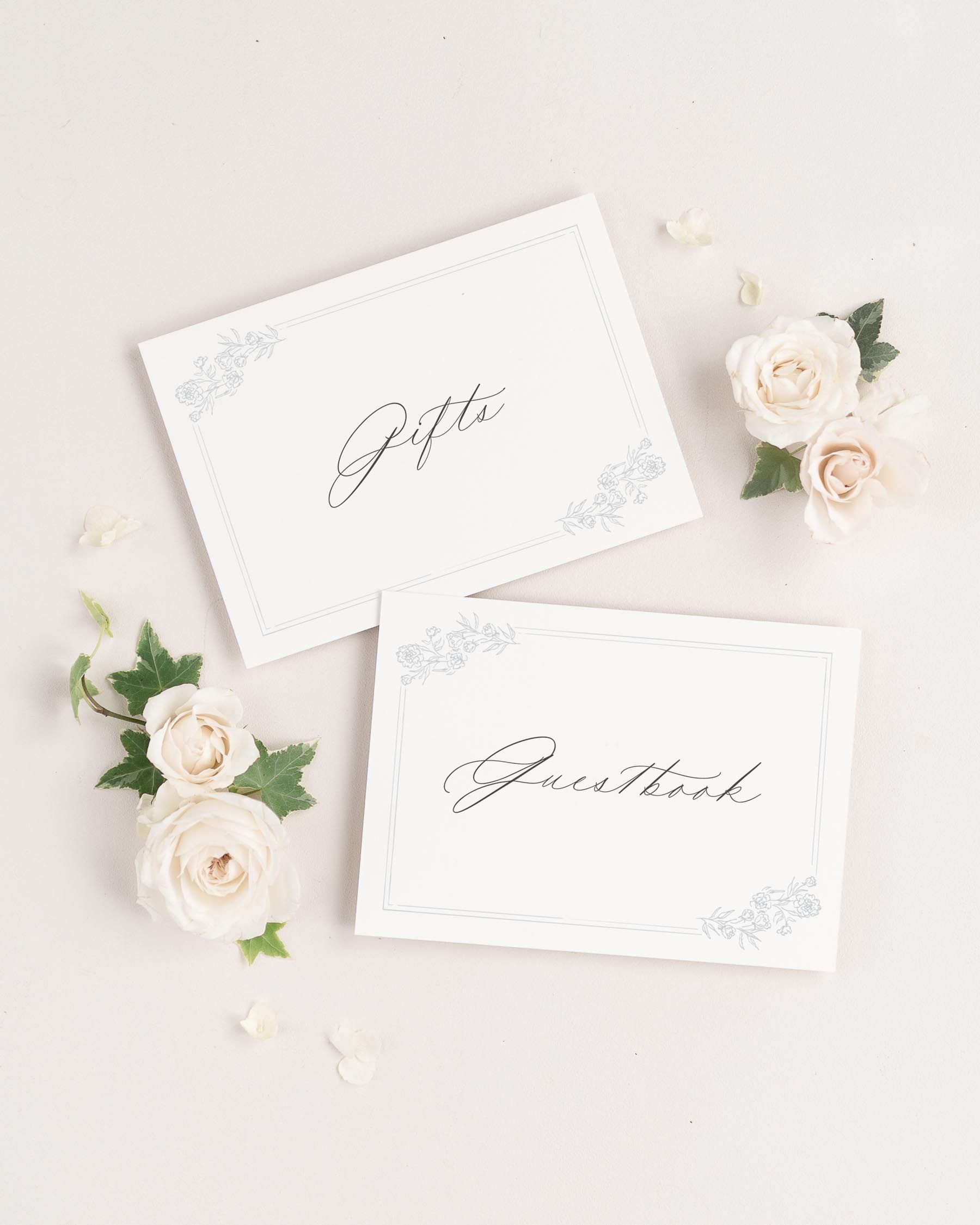 Phoebe Wedding Signs