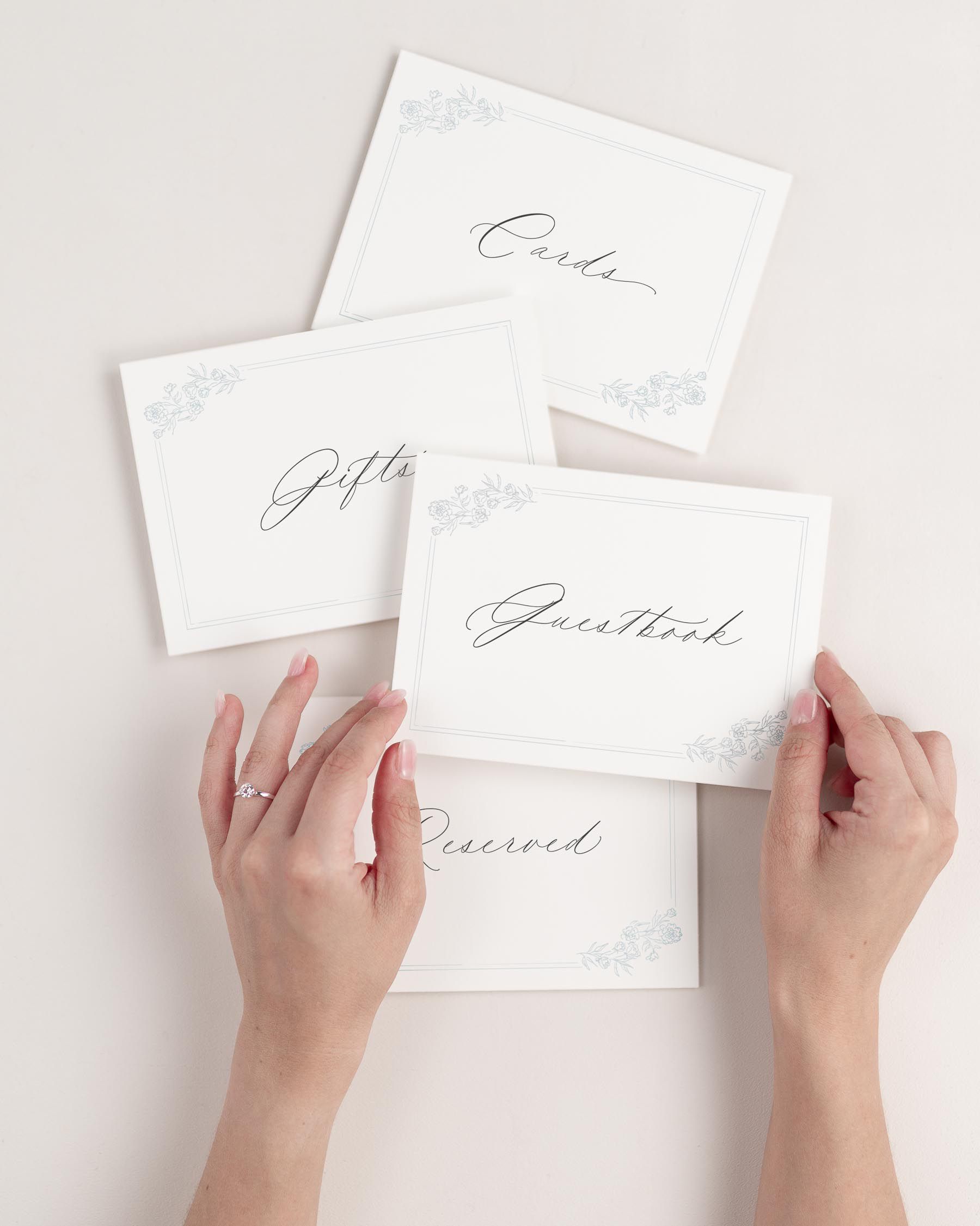 Phoebe Wedding Signs