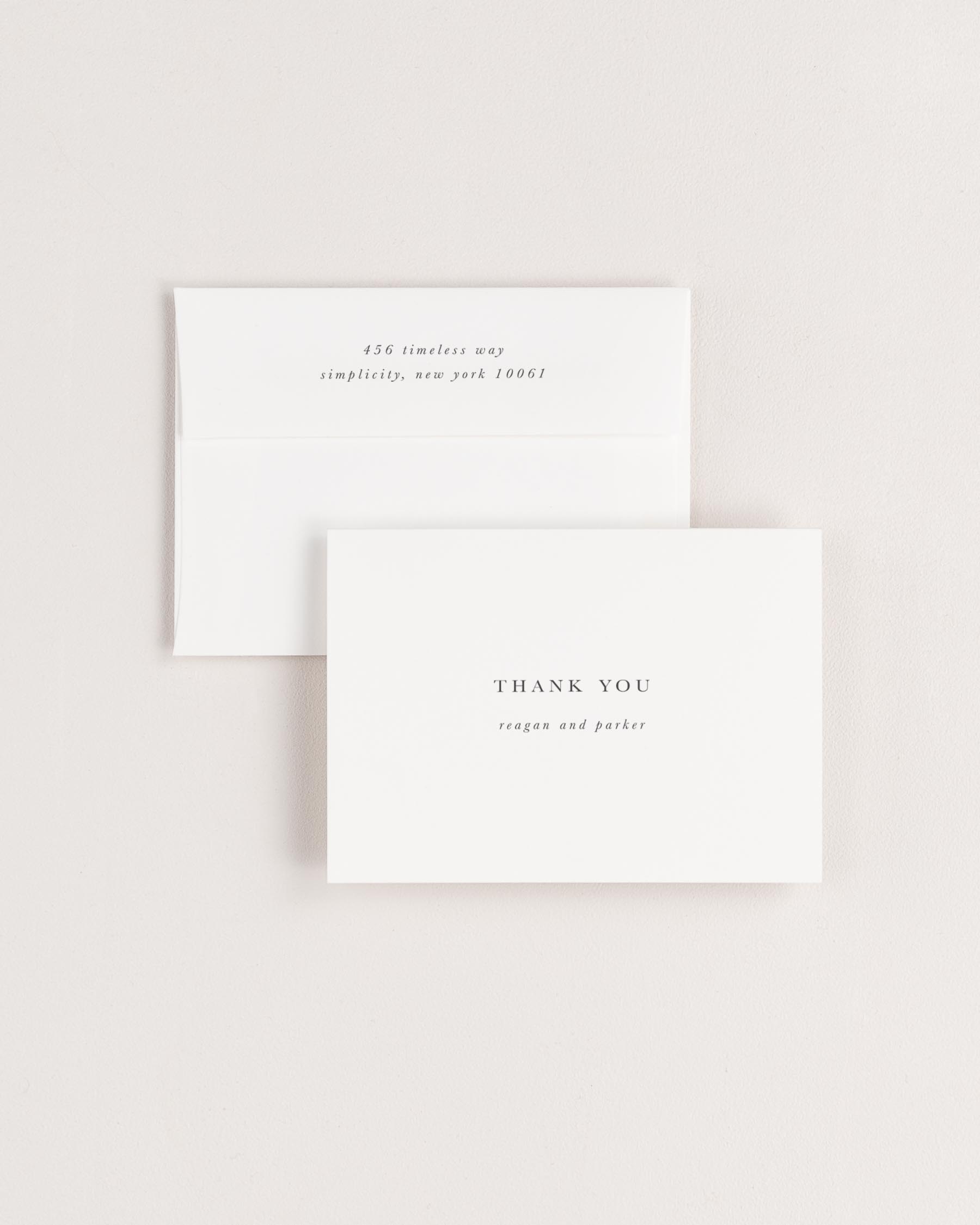 Reagan Thank You Cards