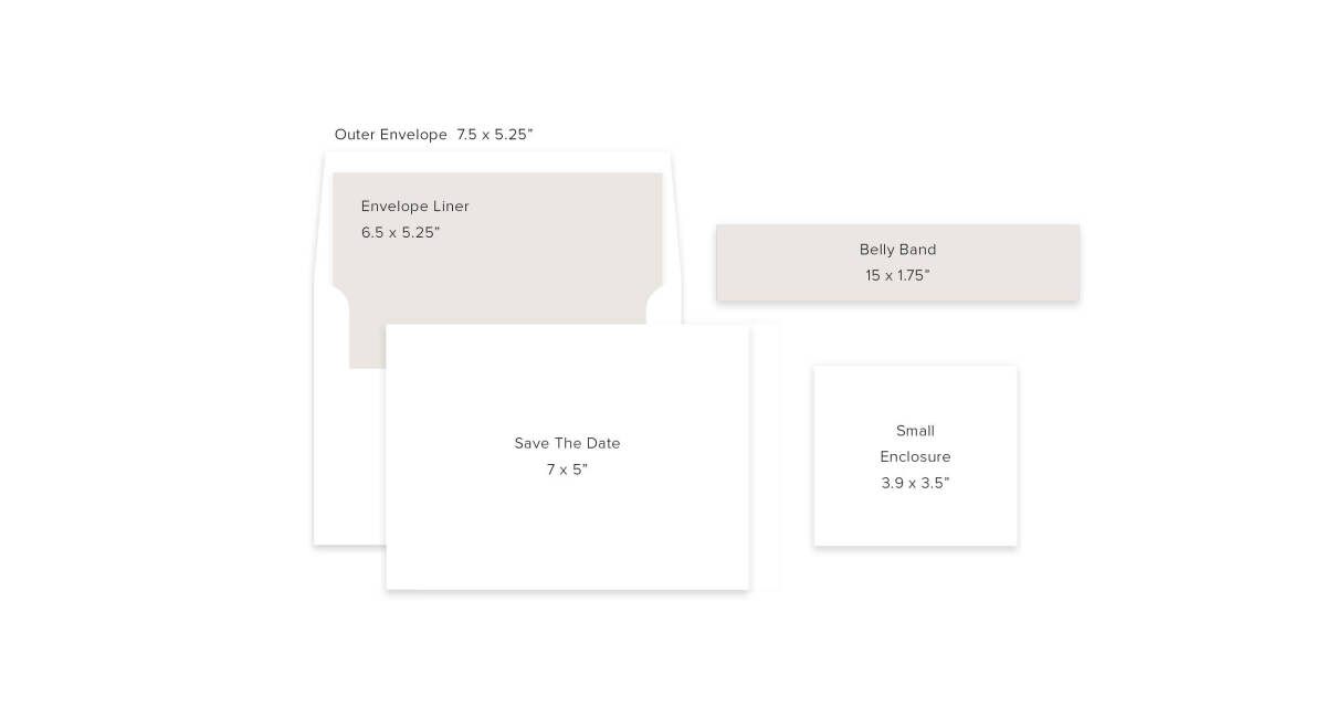 Save the Dates Diagram