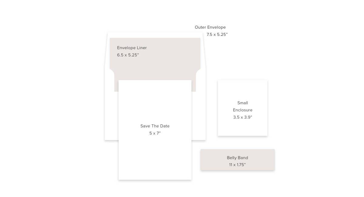 Save the Dates Diagram