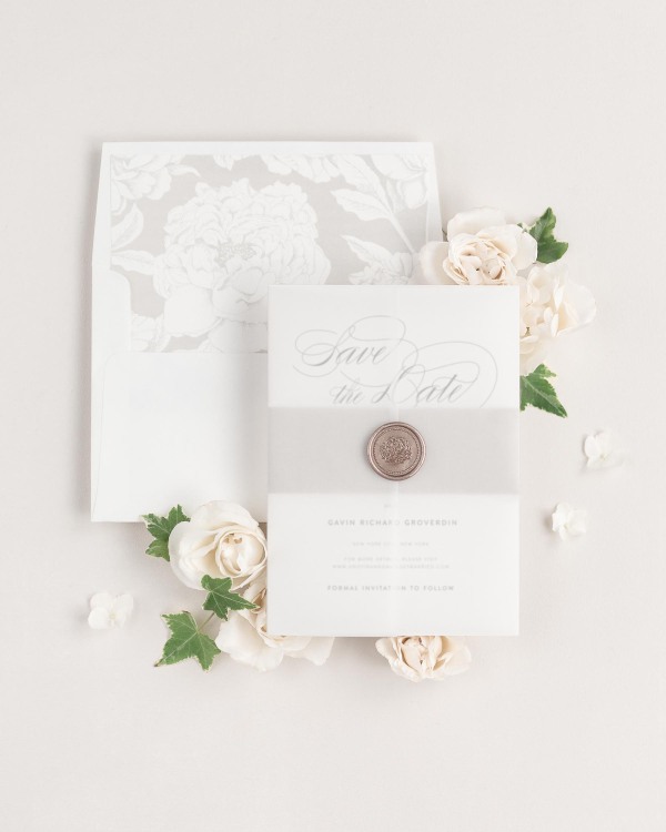 Script Elegance Save the Dates