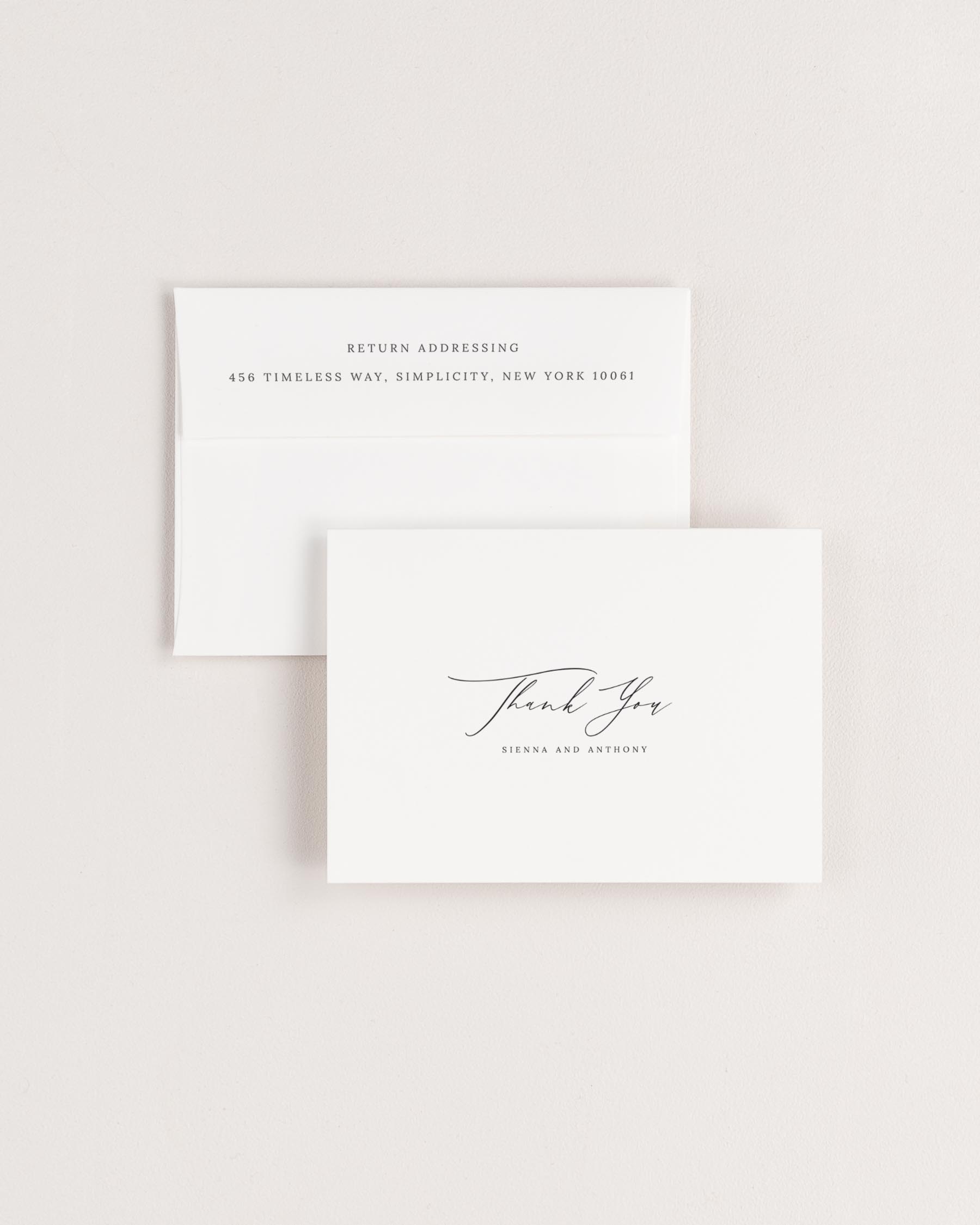 Sienna Thank You Cards