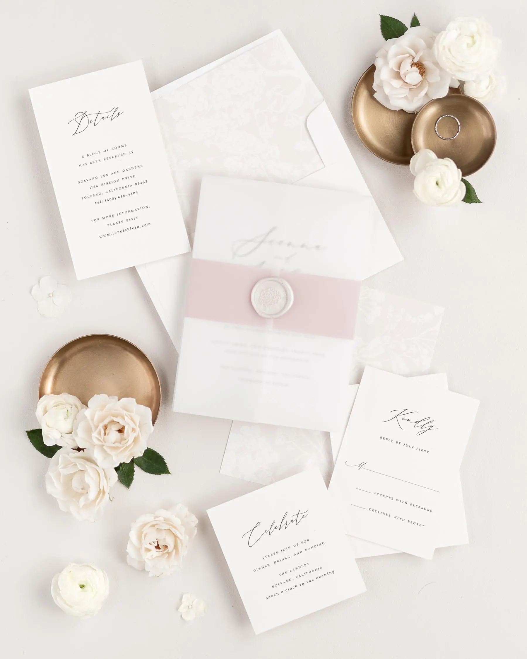 Sienna Wedding Invitation Suite