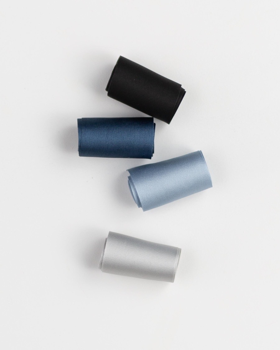 Silk Ribbon Blue Color Family