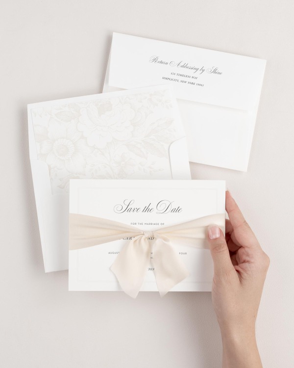 Simply Classic Save the Dates