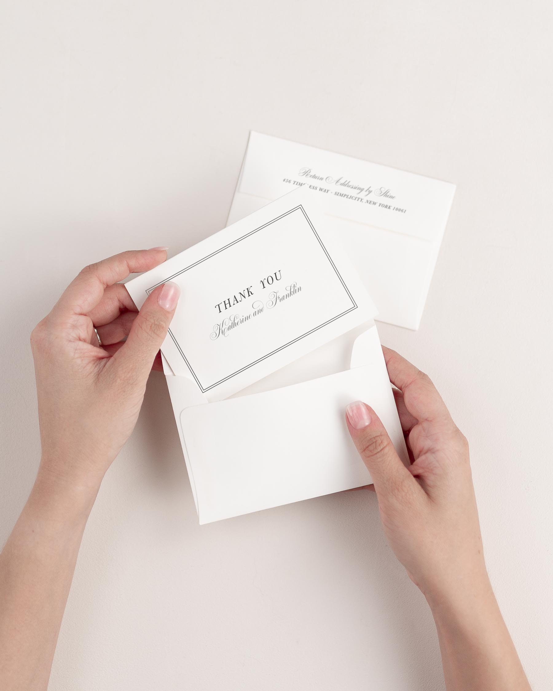 Simply Classic Thank You Cards