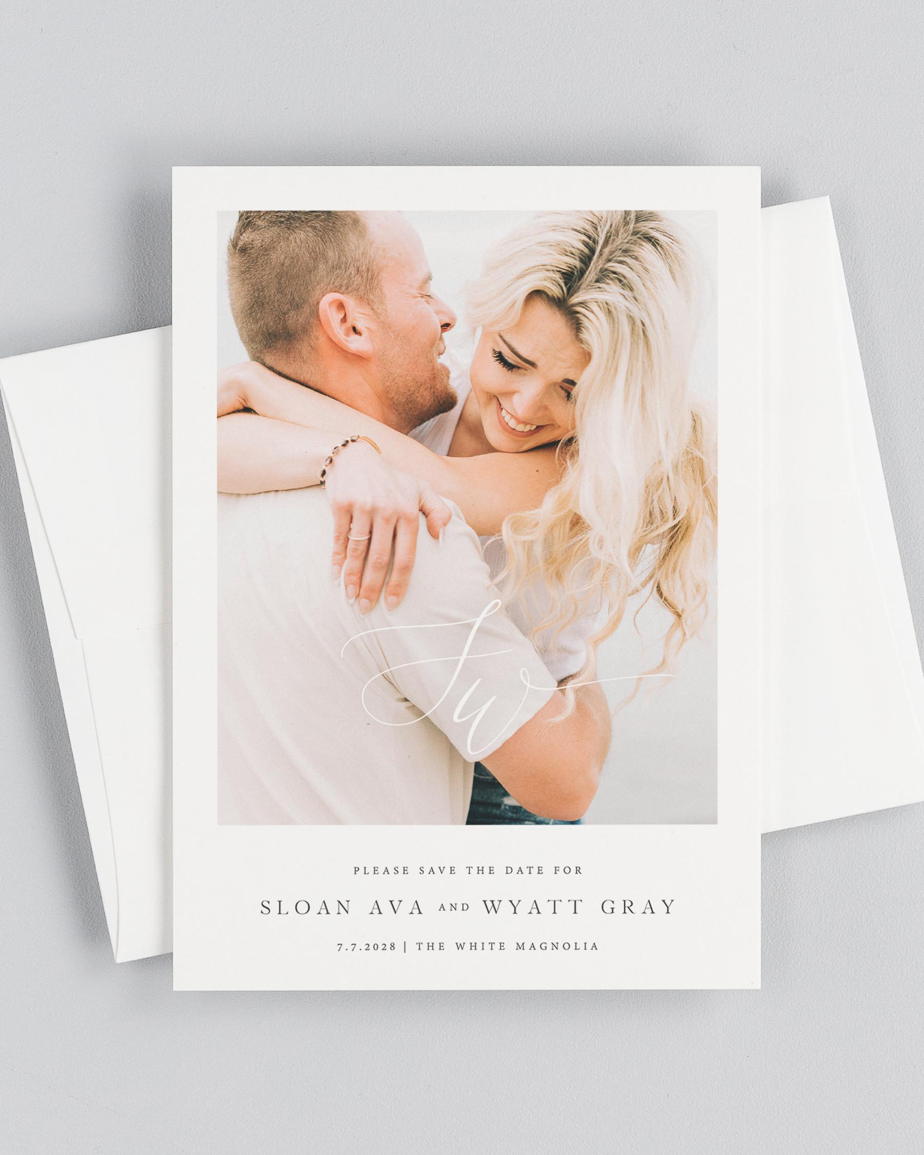 Sloan Photo Save the Date with Envelope