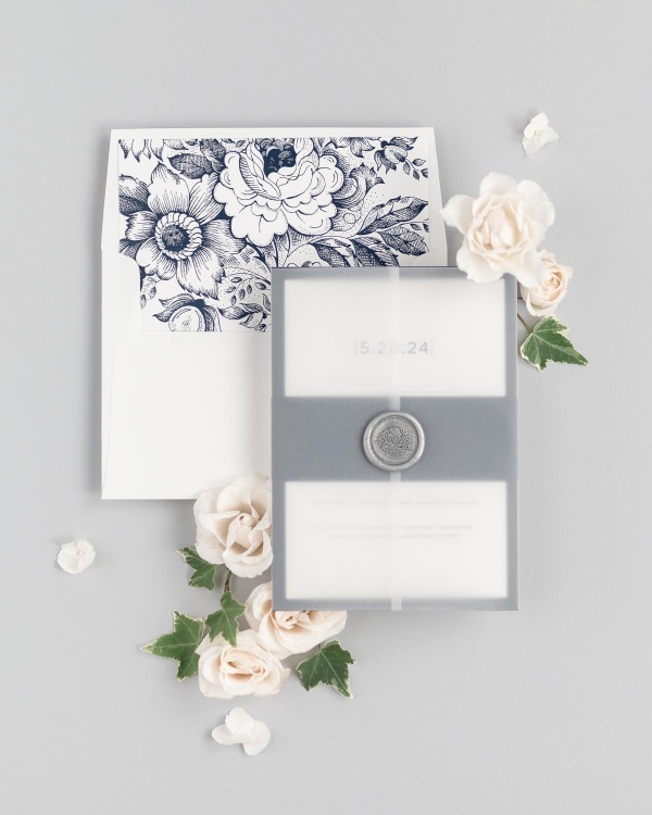 Sophisticated Modern Save the Dates