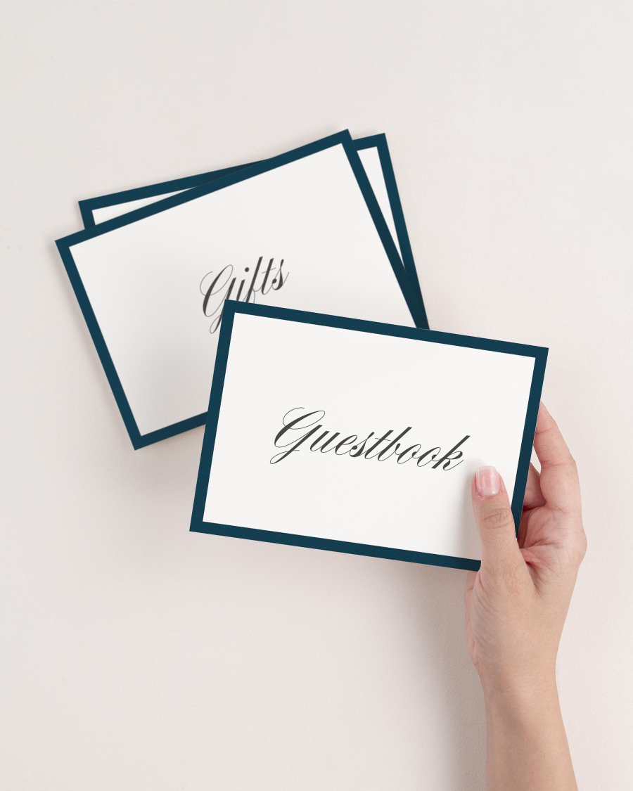 Upscale Monogram Signs