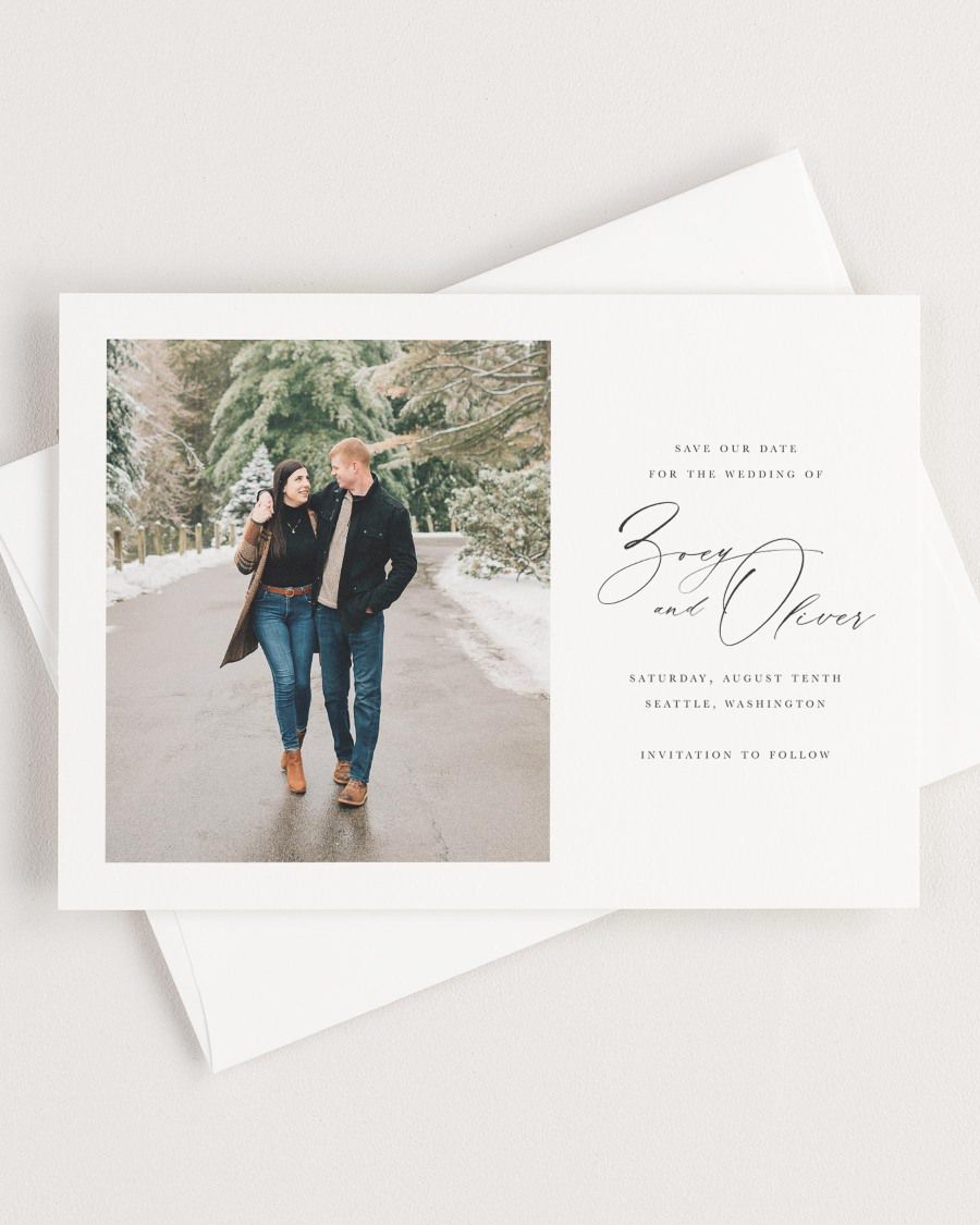 Save the dates with script names and photo