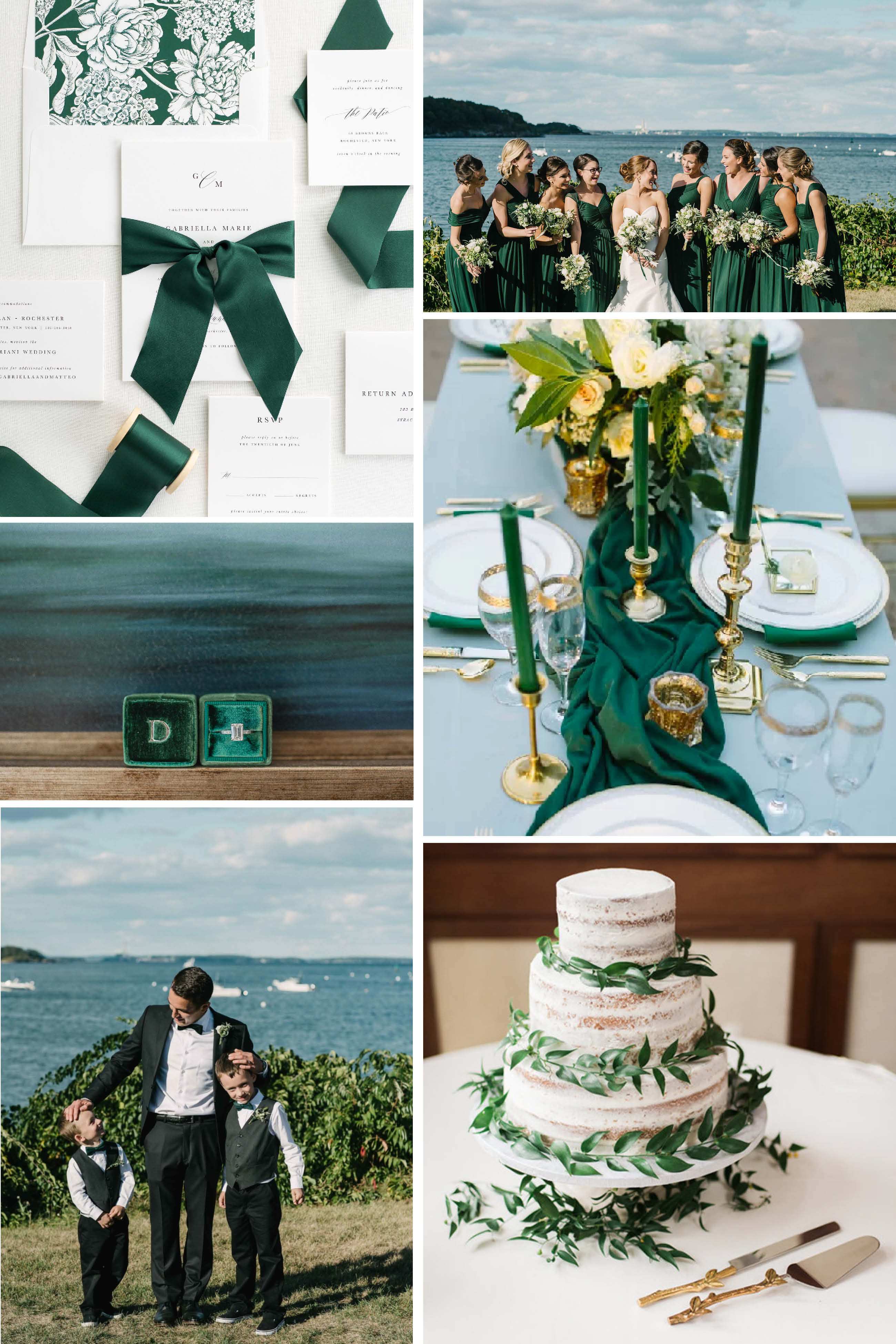 Gorgeous Green Wedding Inspiration | Shine Wedding Invitations